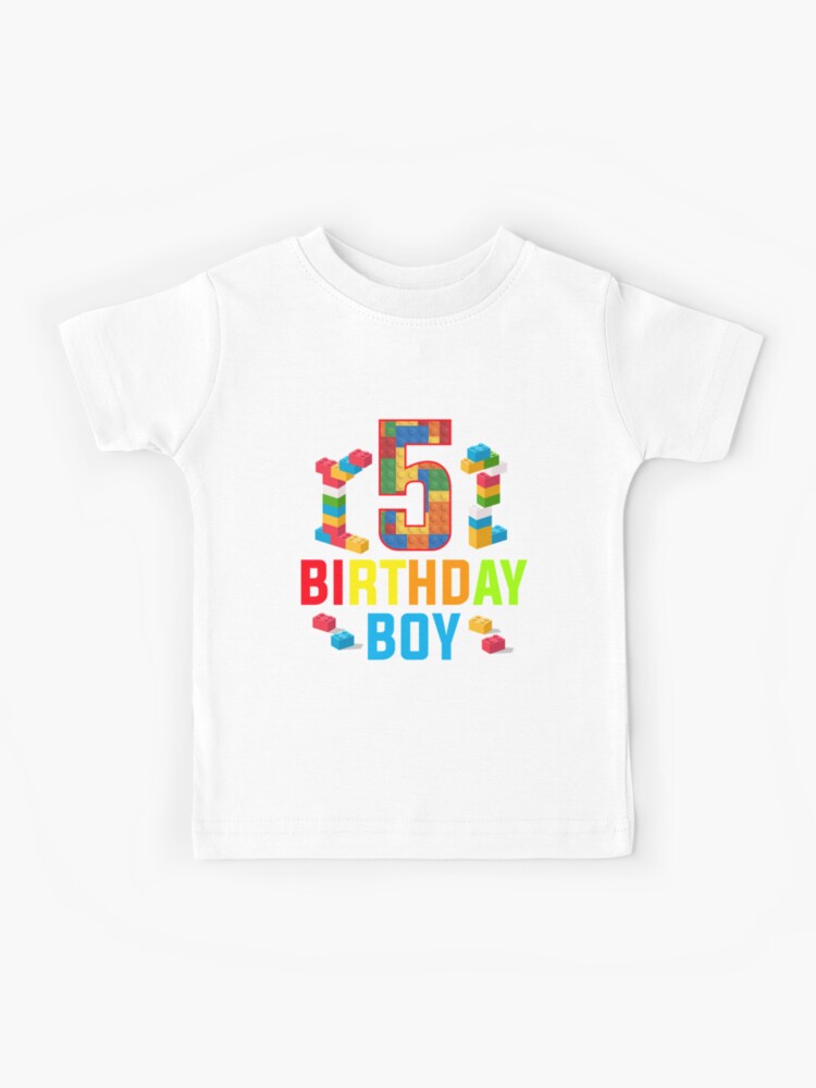 Birthday boy best sale shirt 5