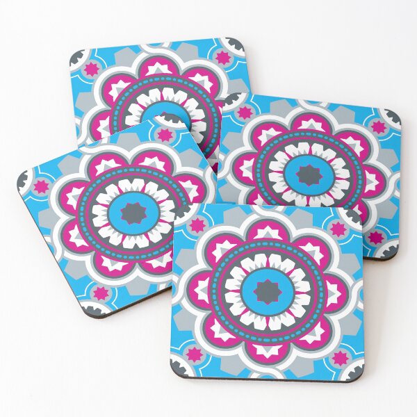 Item preview, Chilean Flower Circle Mandala Pattern designed and sold by Erik Fox-Jackson.