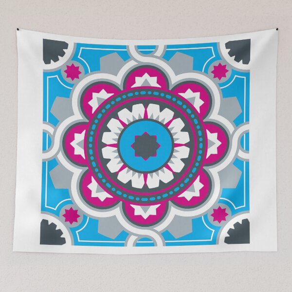 Item preview, Chilean Flower Circle Mandala Pattern designed and sold by Erik Fox-Jackson.