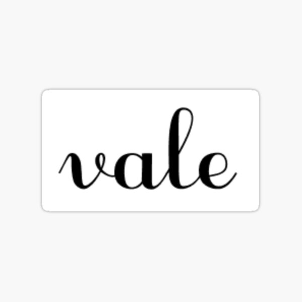 Vale Gifts & Merchandise | Redbubble