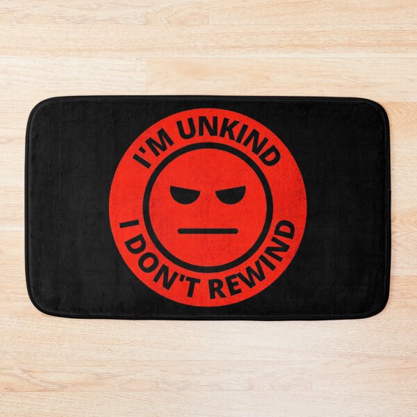 Item preview, I Don't Rewind VHS Grumpy Face designed and sold by MovieVigilante.