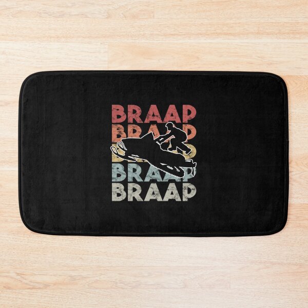 Item preview, Vintage Braap Snowmobile I Retro Snow Sled Gift Idea designed and sold by derekvella.