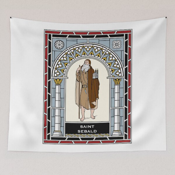 Item preview, ST SEBALD or SEBALDUS under STAINED GLASS designed and sold by CatholicSaints.