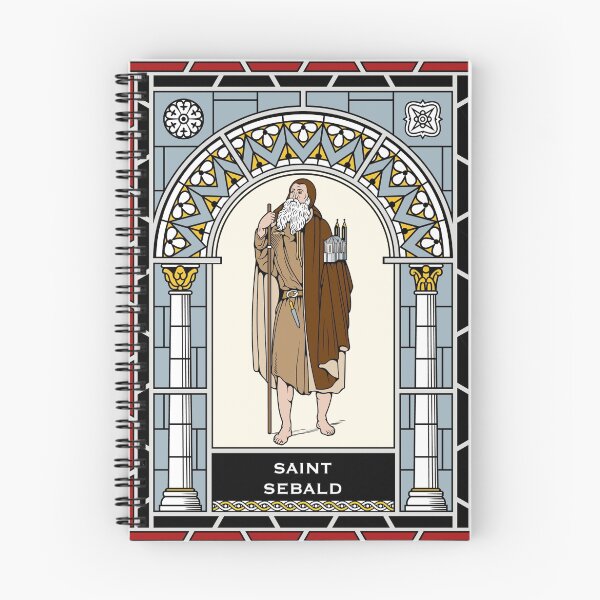 Item preview, ST SEBALD or SEBALDUS under STAINED GLASS designed and sold by CatholicSaints.