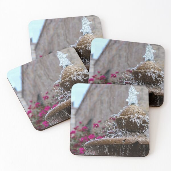 Item preview, Fountain and Bougainvillea designed and sold by Cat Calhoun.