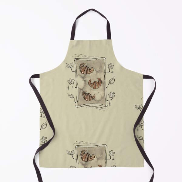 Item preview, Floral Croissant - Green designed and sold by Molly-Lenore.