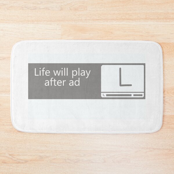 Item preview, Life will play after ad. You Tube knock off. designed and sold by Krazyklothing.