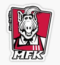 Melmac Fried Kitten Sticker