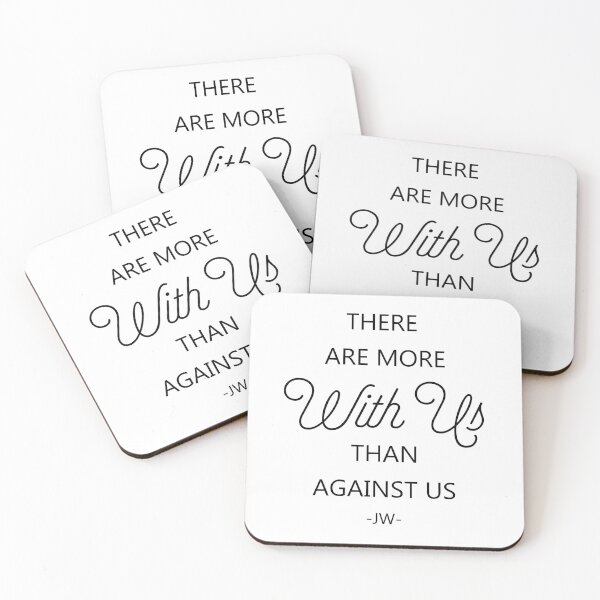 Item preview, There Are More With Us Than Against Us designed and sold by KA DESIGNS.
