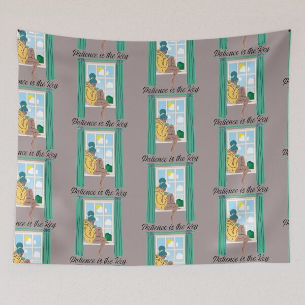 Item preview, Patience is the Key designed and sold by MeditateHealCO.