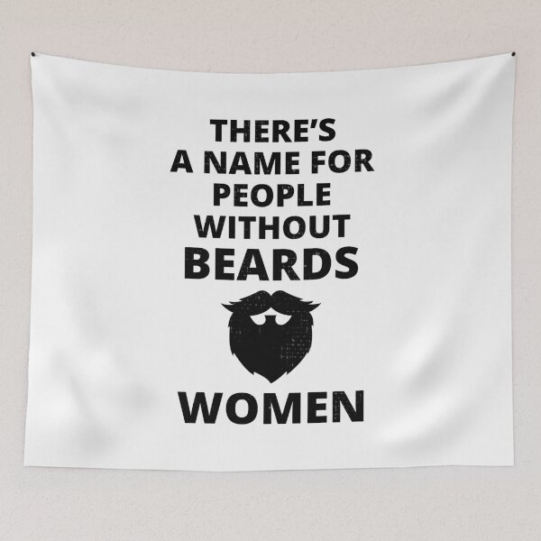 Item preview, Beard Bearded Funny Sayings Humour designed and sold by CuteDesigns1.