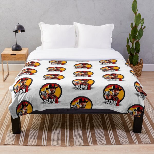 Red Dead Redemption Throw Blankets Redbubble