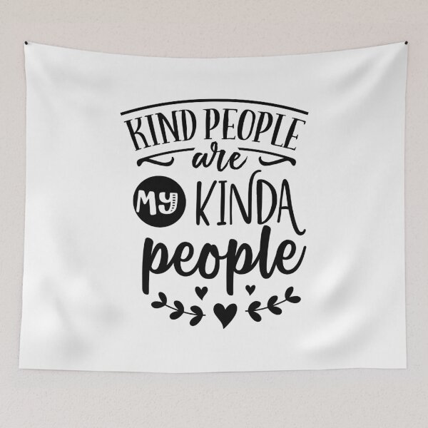 Item preview, Kind People Are My Kinda People  designed and sold by Comfy Creations.