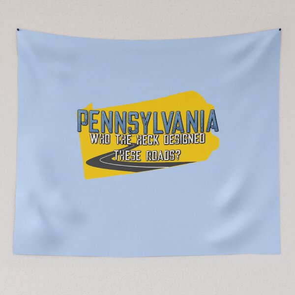 Item preview, pennsylvania roads designed and sold by nvrland-novelty.