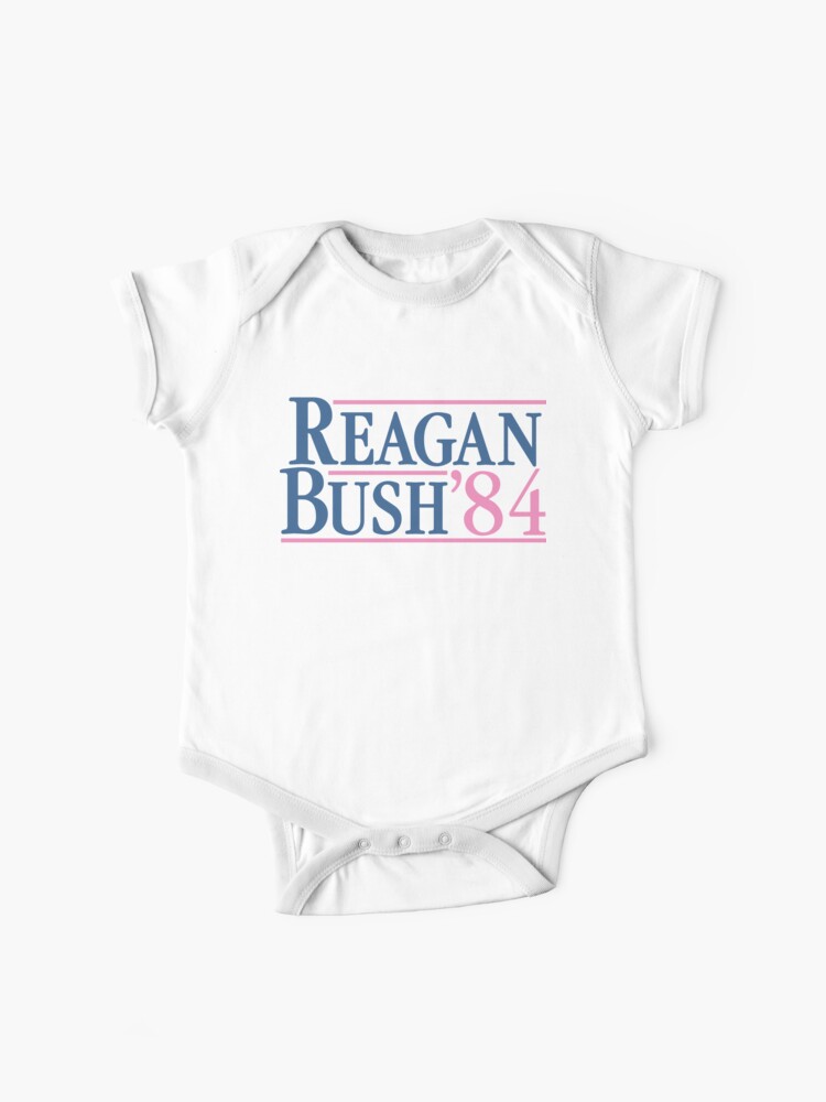 Reagan Bush 84 Pink Preppy Republican Baby One Piece By Theroyalsass Redbubble