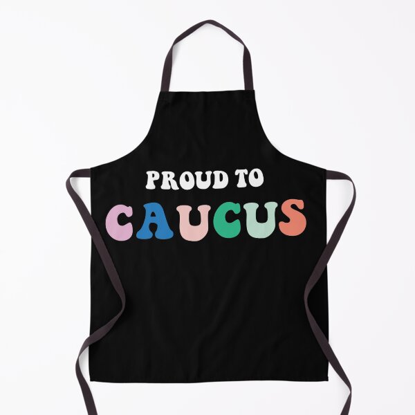 Item preview, Proud to Caucus Colorful Pastel Retro designed and sold by Good-Politics.