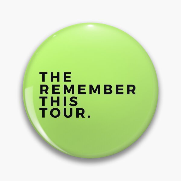 Item preview, The Remember This Tour designed and sold by taylorvaca.