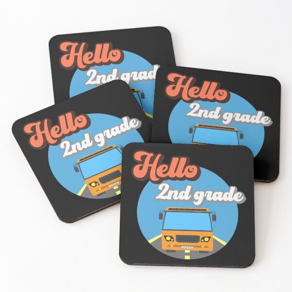 Item preview,  Hello Second Grade (Schoolbus) designed and sold by superdumb70.