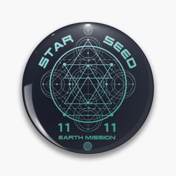 Item preview, Starseed Sacred Geometry Earth Mission 11:11 designed and sold by RycoTokyo81.