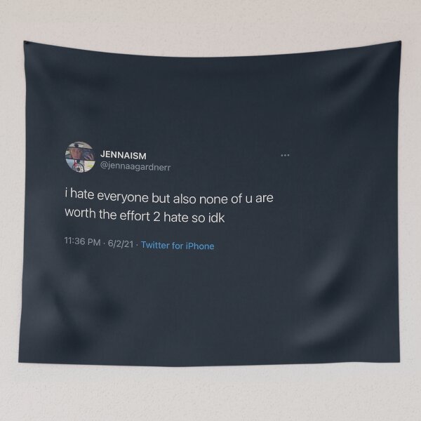 Item preview, i h8 every1 designed and sold by Jennaism.