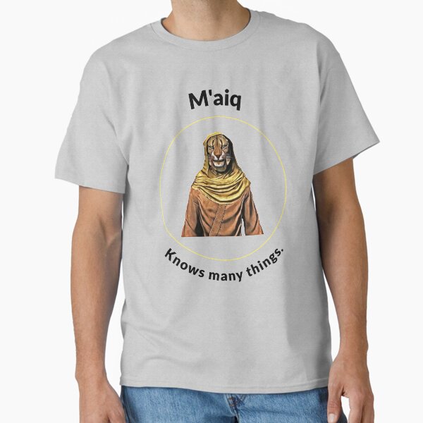 Item preview, M'aiq know many things. designed and sold by Issa Ali.