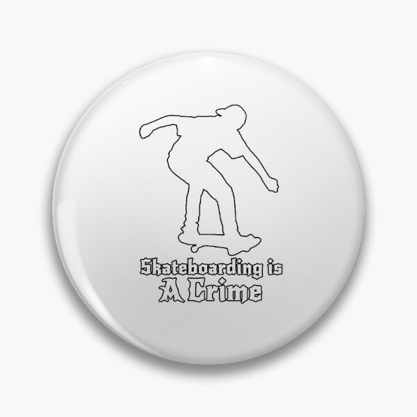 Item preview, Skateboarding is not a crime designed and sold by PodiShawna.
