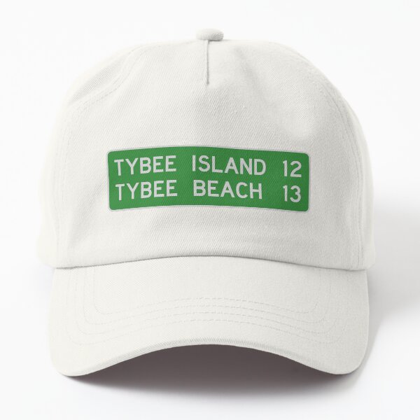 Tybee Island Street Sign Dad Hat