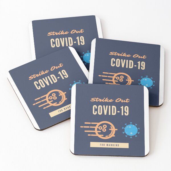 Item preview, strike out covid-19 designed and sold by fashioncollege.