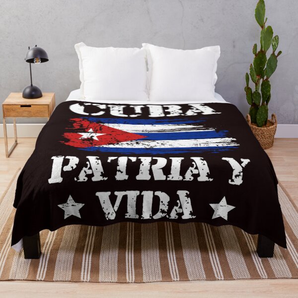 Item preview, Cuba Patria-y-Vida Cuba Freedom Cuba Flag Cuban Pride designed and sold by Capiral Bucketlist.