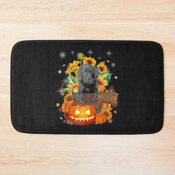 Artikelvorschau, Eimer Schwarzer Labrador Herbst Halloween Kürbis zum Verkauf entworfen und verkauft von marshapgp.