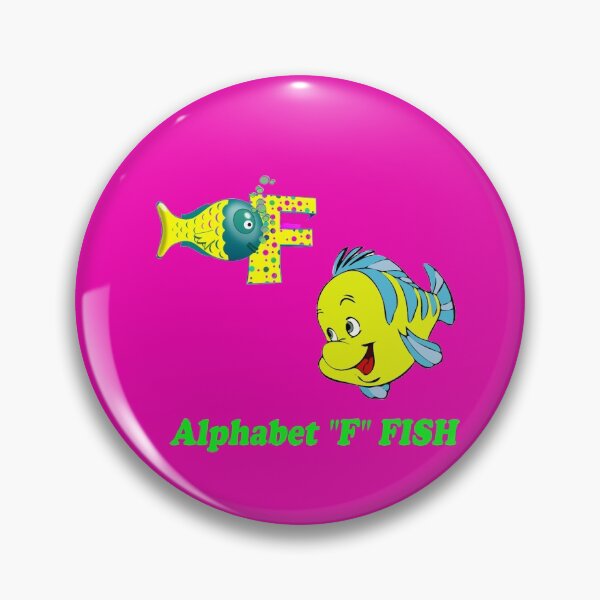 Item preview, Alphabet study "F" FISH designed and sold by mostheristore.