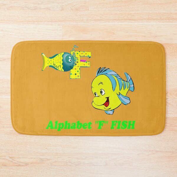Item preview, Alphabet study "F" FISH designed and sold by mostheristore.