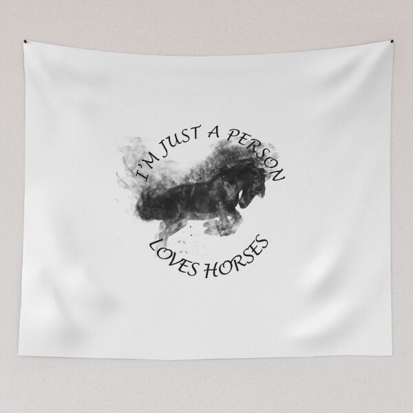 Item preview, I'm just a person loves horses T-SHIRT. designed and sold by storetrial2022.