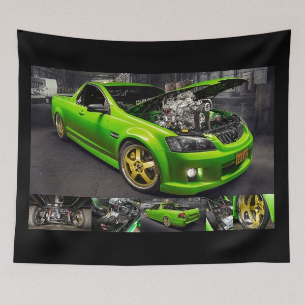 Item preview, Dustin Goldsmith's Holden VE Commodore - Poster designed and sold by HoskingInd.