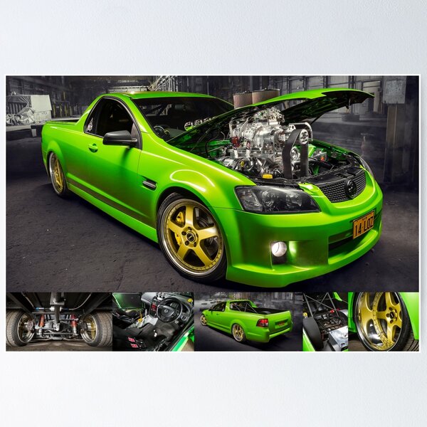 Dustin Goldsmith's Holden VE Commodore - Poster Poster