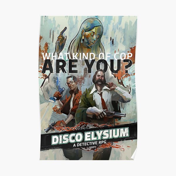 Disco Elysium Wall Art | Redbubble