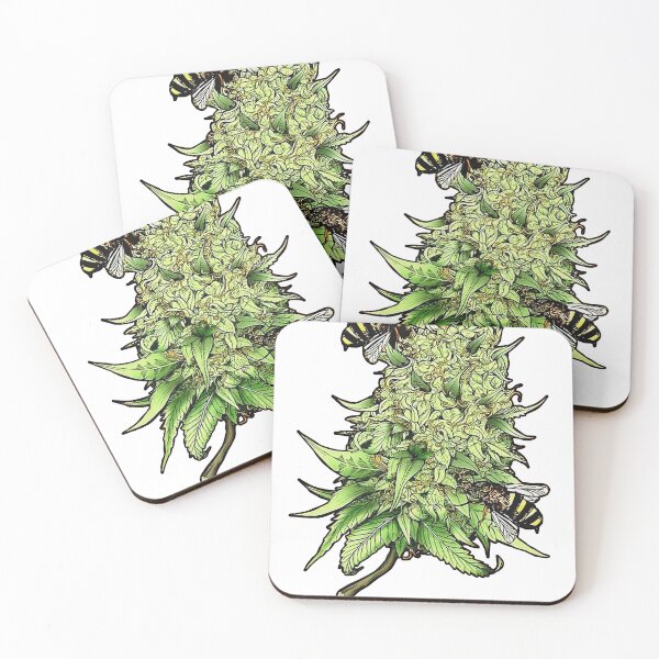 Item preview, Bee Happy Cannabis Love designed and sold by KatiestoreDT.