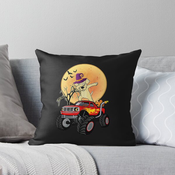Item preview, Dabbing Labrador Retriever Dog Monster Truck Halloween Tank Top designed and sold by marshapgp.