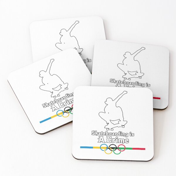 Item preview, Skateboarding is not a crime designed and sold by PodiShawna.