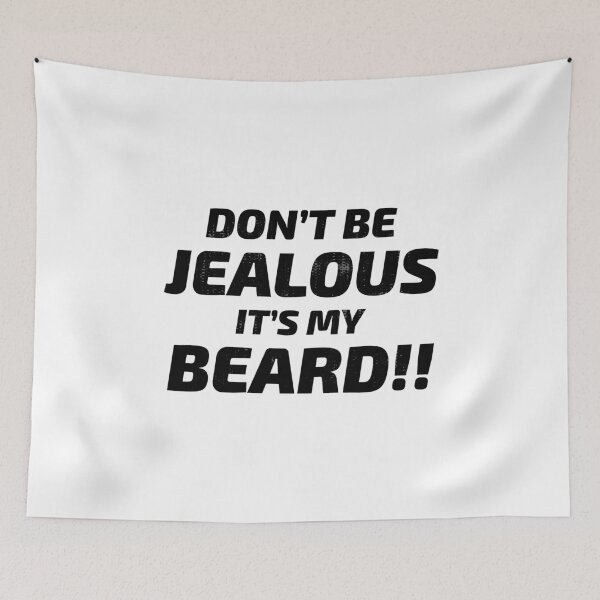 Item preview, Beard Bearded Funny Sayings Humour designed and sold by CuteDesigns1.