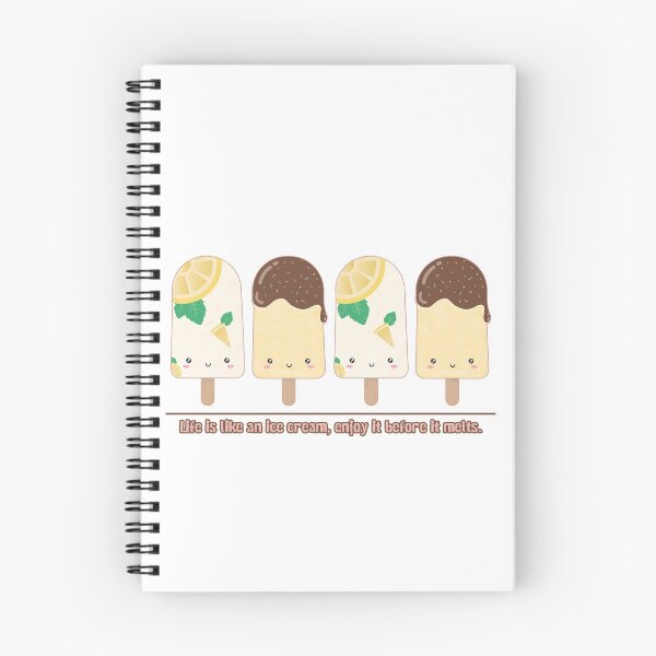 Item preview, life is like an ice cream , enjoy it before it melts designed and sold by happyartbymary.