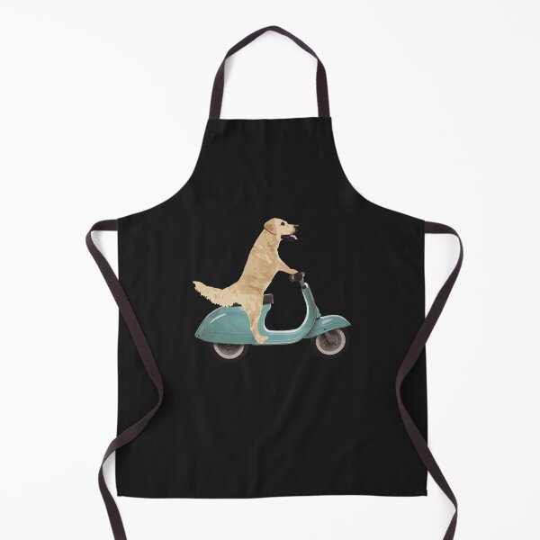 Item preview, Dog on a Scooter Funny Labrador Pullover Hoodie designed and sold by marshapgp.