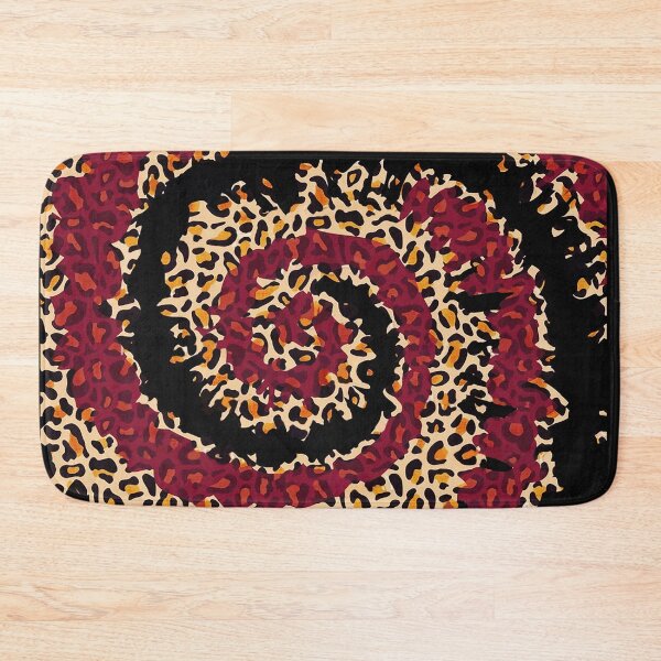 Item preview, Maroon Black Leopard Tie dye designed and sold by SpecialGift79.