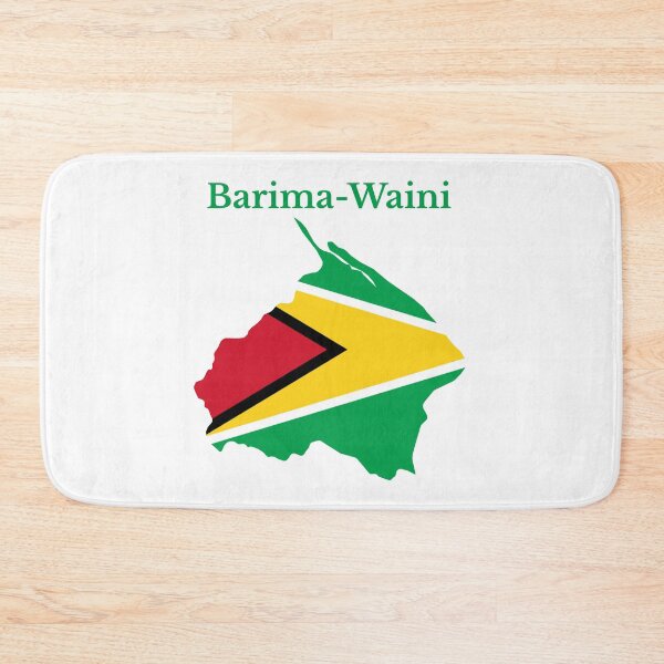 Item preview, Barima-Waini Region Map Design, Guyana. designed and sold by marosharaf.