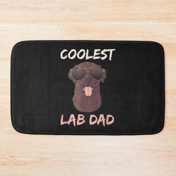 Item preview, Funny Coolest Lab Dad Gift For Black Labrador Dog designed and sold by marshapgp.