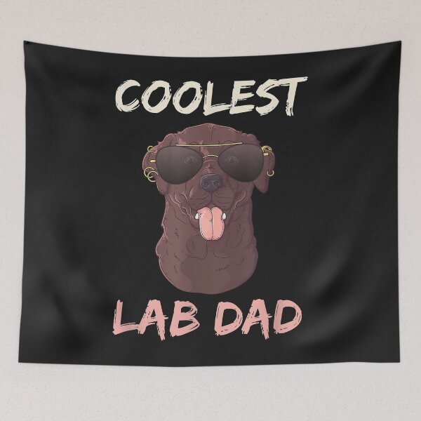 Item preview, Funny Coolest Lab Dad Gift For Black Labrador Dog designed and sold by marshapgp.