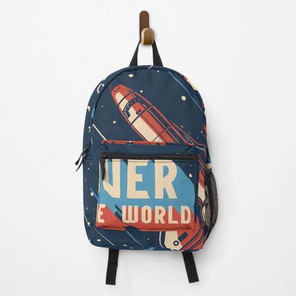 Item preview, Vintage Space Adventure Over The World Under The Mars designed and sold by Vector Scout Lab.