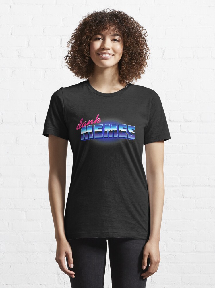 Alternate view of DANK MEMES Essential T-Shirt