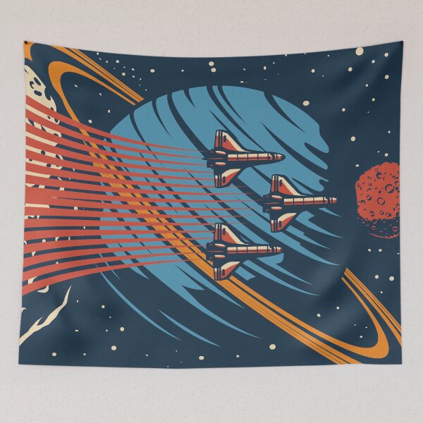 Item preview, Vintage Galaxy Adventure Explore Other Planet designed and sold by Vector Scout Lab.