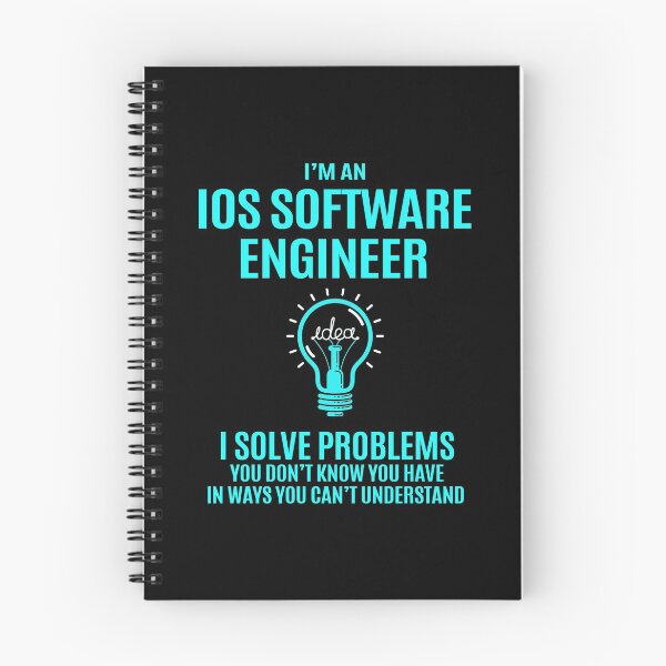 Item preview, Ios Software Engineer T Shirt - I Solve Problems Gift Item Tee designed and sold by uillamab.